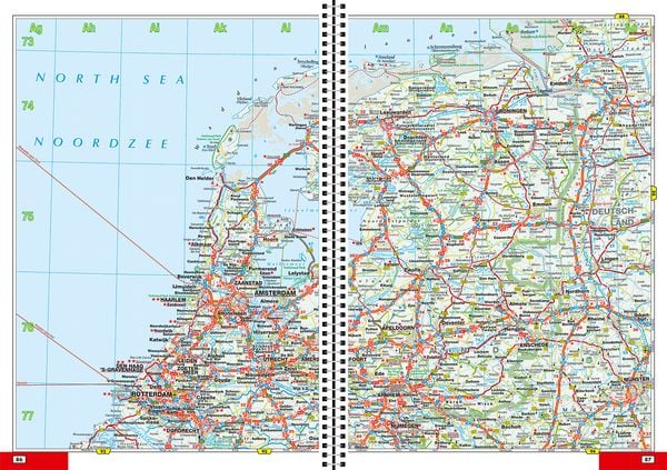 Produktbild: Falk Reiseatlas Europa 1:800.000