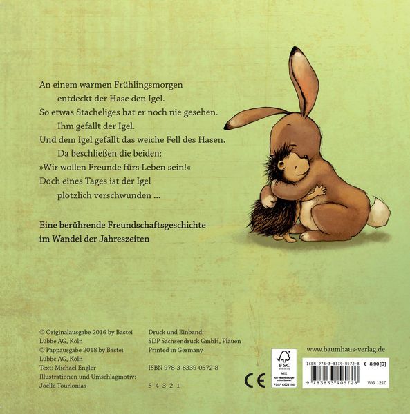 Produktbild: Wir zwei geh&ouml;ren zusammen (Pappbilderbuch)