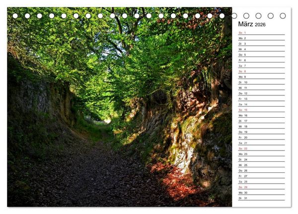 Produktbild: Landschaften des Kraichgaus (Tischkalender 2026 DIN A5 quer), CALVENDO Monatskalender