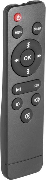 Produktbild: Technaxx Beamer TX-113 LED 1800 ANSI-Lumen 800 x 480 WXGA mit Fernbedienung, VGA Eingang, Integrierter Lautsprecher