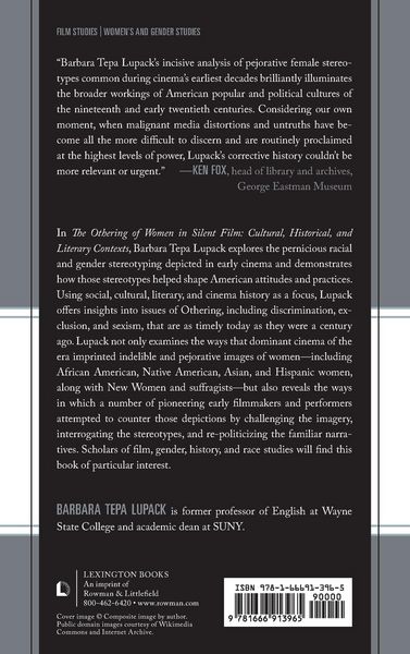 Produktbild: Tepa Lupack, B: Othering of Women in Silent Film