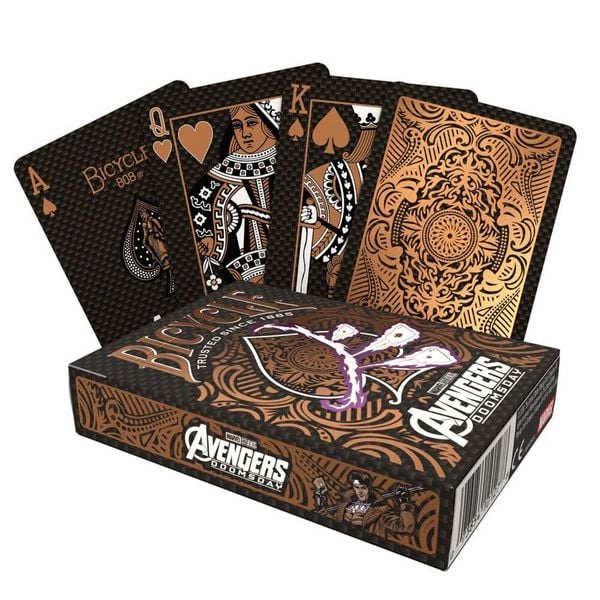 Produktbild: Bicycle&reg; Marvel Avengers Gambit (Designer Spielkarten, Poker, Skat...)