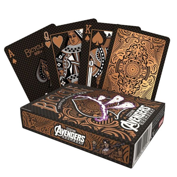 Produktbild: Bicycle&reg; Marvel Avengers Gambit (Designer Spielkarten, Poker, Skat...)