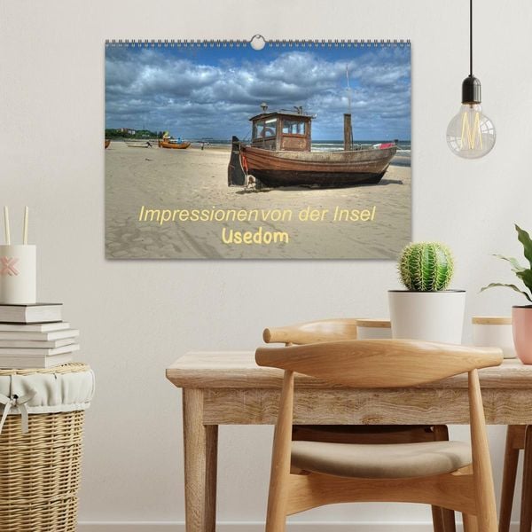 Produktbild: Impressionen von der Insel Usedom (Wandkalender 2026 DIN A3 quer), CALVENDO Monatskalender
