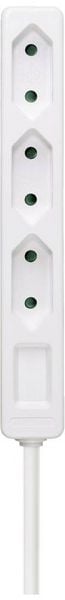 Produktbild: Hama 00223020 Steckdosenleiste Wei&szlig; Eurostecker 1St.