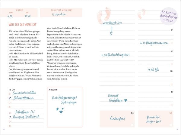 Produktbild: artgerecht - Der andere Baby-Planer