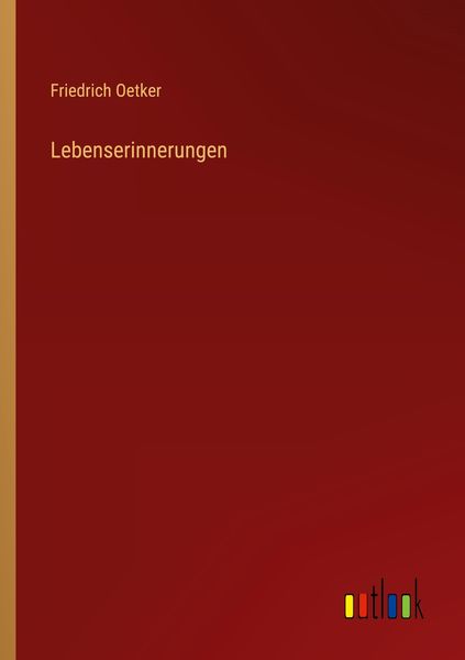Produktbild: Lebenserinnerungen