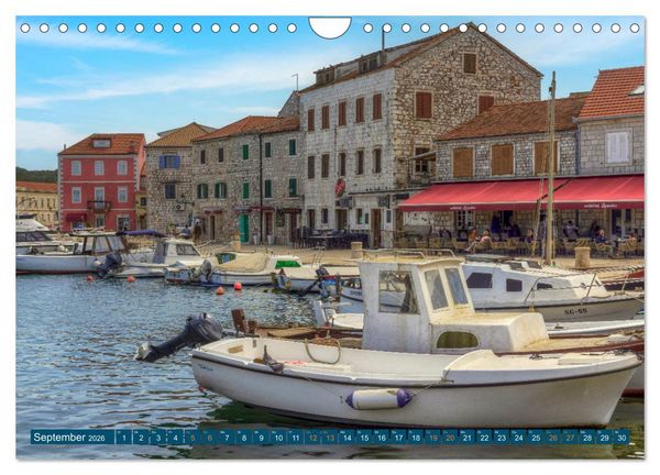 Produktbild: Insel Hvar - Der sonnigste Platz der Adria (Wandkalender 2026 DIN A4 quer), CALVENDO Monatskalender