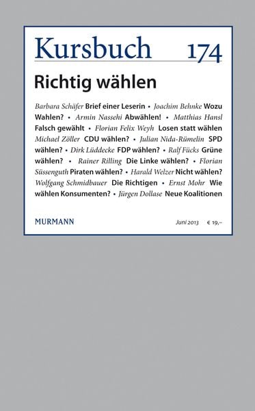 Produktbild: Kursbuch Nr. 174