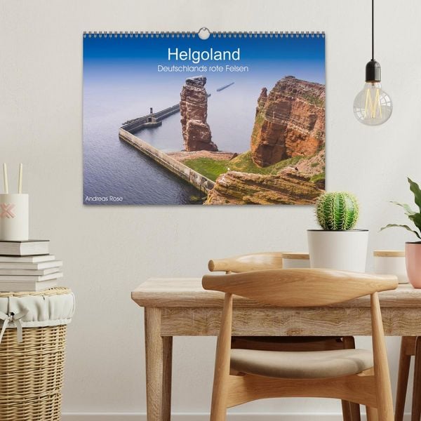 Produktbild: Helgoland,Deutschlands rote Felsen (Wandkalender 2027 DIN A3 quer), CALVENDO Monatskalender