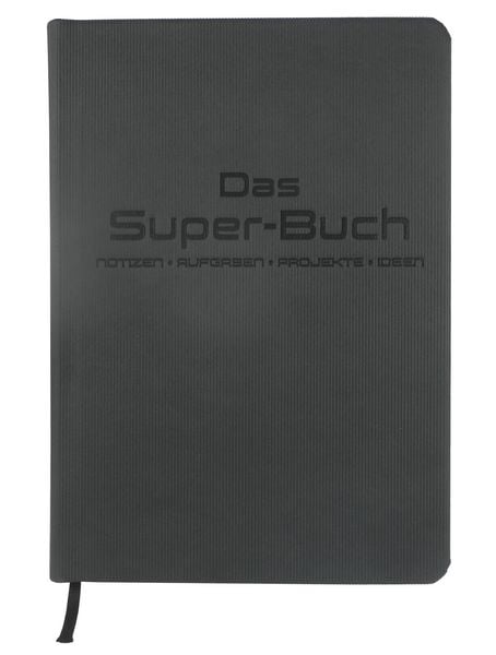 Produktbild: Das Super-Buch (Farbe Anthrazit-Schwarz)