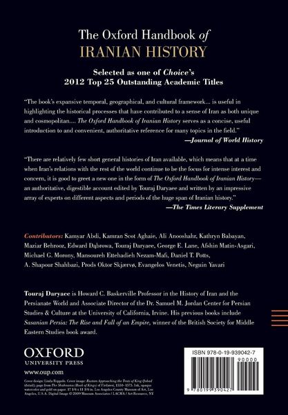 Produktbild: The Oxford Handbook of Iranian History