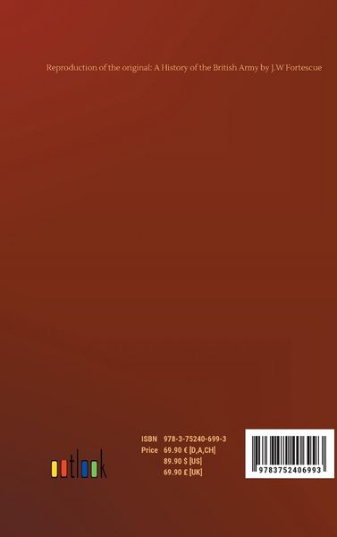 Produktbild: A History of the British Army