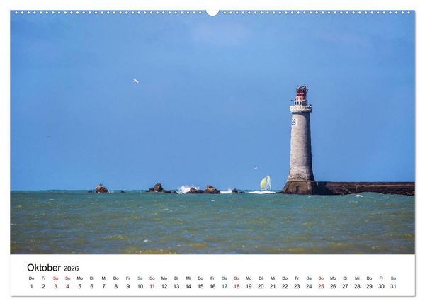 Produktbild: Vend&eacute;e - Bilder von der C&ocirc;te de Lumi&egrave;re (Wandkalender 2026 DIN A2 quer), CALVENDO Monatskalender