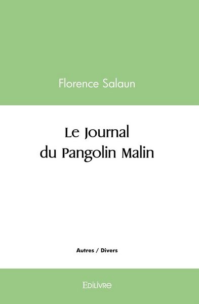Produktbild: Le journal du pangolin malin