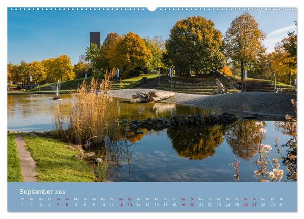 Produktbild: Bergkamen NRW Regional (hochwertiger Premium Wandkalender 2026 DIN A2 quer), Kunstdruck in Hochglanz