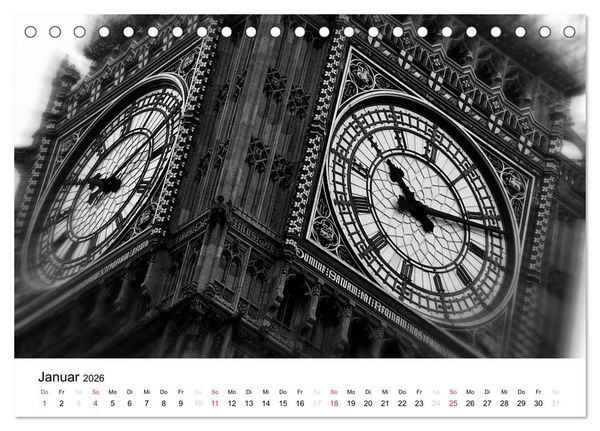 Produktbild: London (Tischkalender 2026 DIN A5 quer), CALVENDO Monatskalender