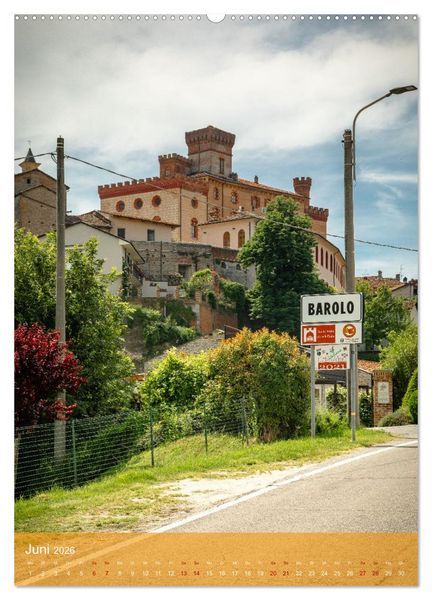 Produktbild: Barolo. Das malerische Weindorf im Piemont. (Wandkalender 2026 DIN A2 hoch), CALVENDO Monatskalender