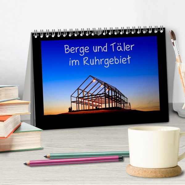 Produktbild: Berge und T&auml;ler im Ruhrgebiet (Tischkalender 2026 DIN A5 quer), CALVENDO Monatskalender