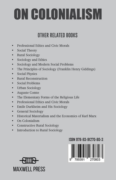 Produktbild: On Colonialism