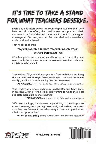Produktbild: Teachers Deserve It