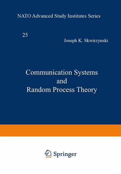 Produktbild: Communication Systems and Random Process Theory