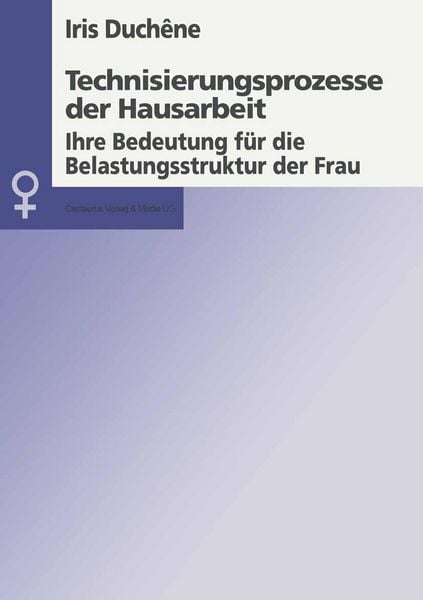 Produktbild: Technisierungsprozesse der Hausarbeit