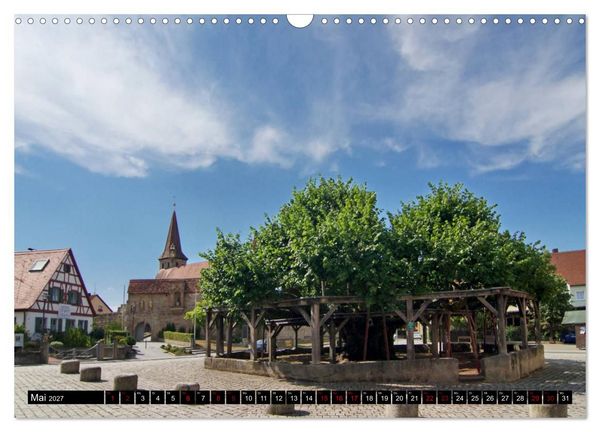 Produktbild: Dorflinden (Wandkalender 2027 DIN A3 quer), CALVENDO Monatskalender