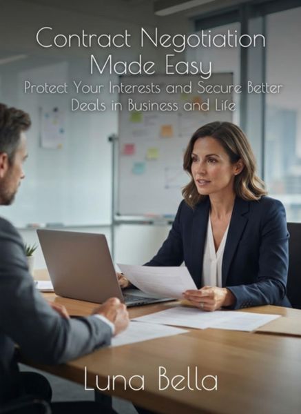Produktbild: Contract Negotiation Made Easy: Protect Your Interests and Secure Better Deals in Business and Life