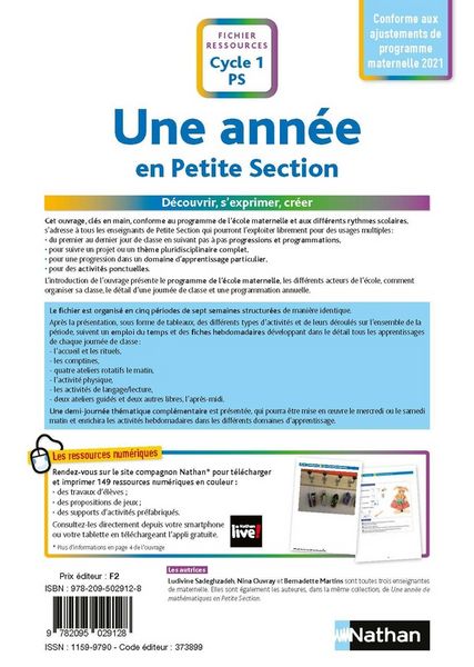 Produktbild: Une ann&eacute;e en petite section, cycle 1, PS