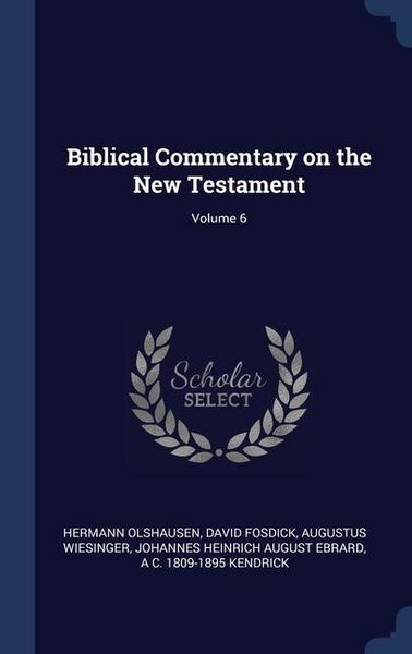 Produktbild: Biblical Commentary on the New Testament; Volume 6