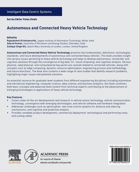 Produktbild: Autonomous and Connected Heavy Vehicle Technology
