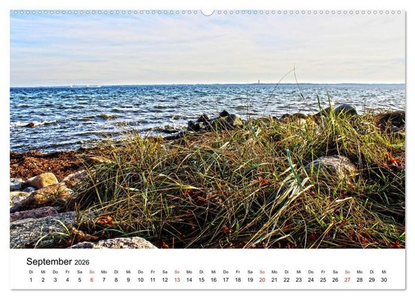 Produktbild: Strande und B&uuml;lk 2026 (hochwertiger Premium Wandkalender 2026 DIN A2 quer), Kunstdruck in Hochglanz