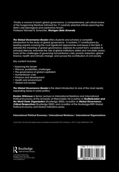 Produktbild: The Global Governance Reader