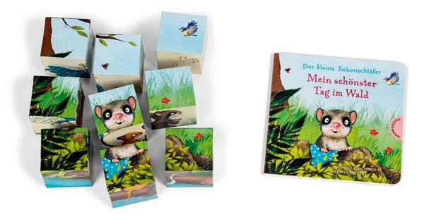 Produktbild: Der kleine Siebenschl&auml;fer: Mein liebstes W&uuml;rfelpuzzle