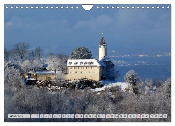 Produktbild: Schlossromantik (Wandkalender 2026 DIN A4 quer), CALVENDO Monatskalender