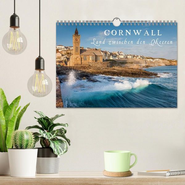Produktbild: Cornwall - Land zwischen den Meeren (Wandkalender 2026 DIN A4 quer), CALVENDO Monatskalender
