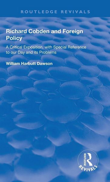 Produktbild: Richard Cobden and Foreign Policy