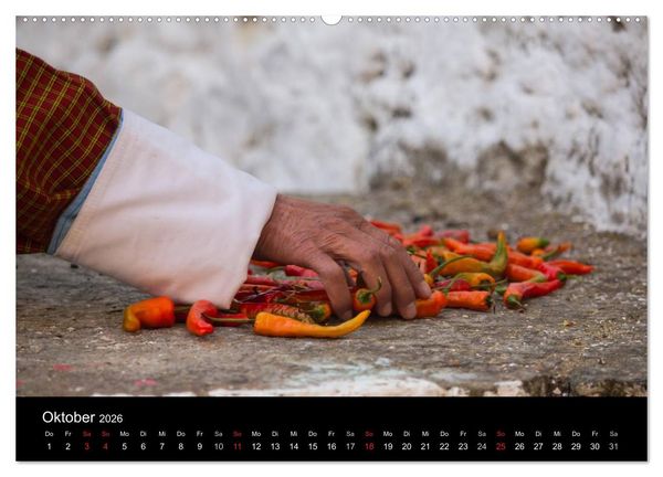 Produktbild: Bhutan 2026 - Land des Donnerdrachens (hochwertiger Premium Wandkalender 2026 DIN A2 quer), Kunstdruck in Hochglanz