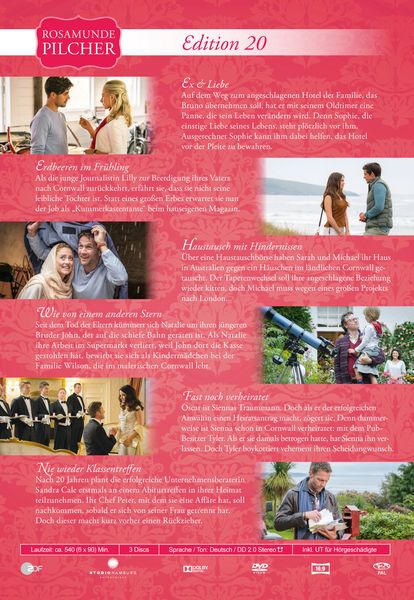Produktbild: Rosamunde Pilcher Edition 20 [3 DVDs]