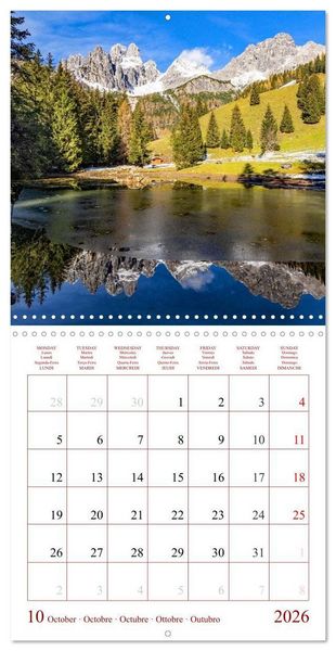 Produktbild: Kramer, C: Seasons of the Salzburg Valley (Wall Calendar 202