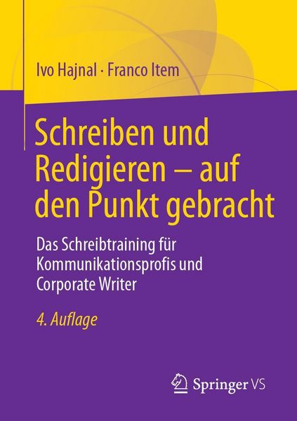 Produktbild: Schreiben und Redigieren - auf den Punkt gebracht