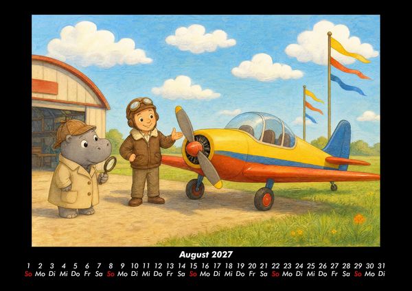 Produktbild: Sashito entdeckt Traumberufe 2027 Fotokalender DIN A3