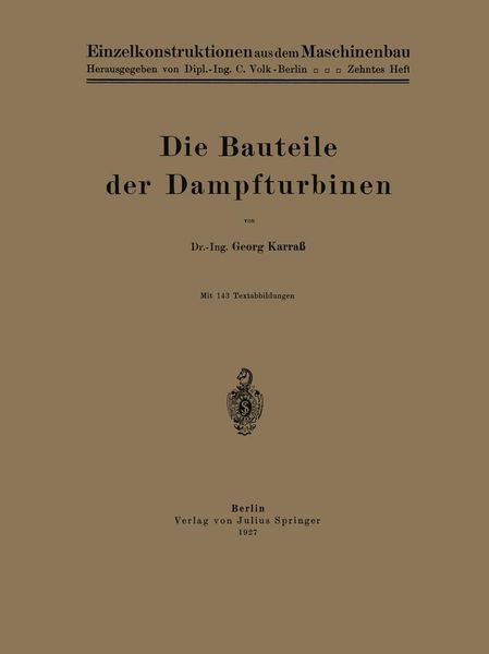 Produktbild: Die Bauteile der Dampfturbinen