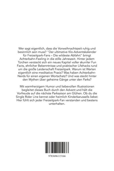Produktbild: Der ultimative Klo-Adventskalender f&uuml;r Freizeitpark-Fans