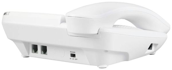 Produktbild: Renkforce RF-DP-400 Schnurgebundenes Seniorentelefon Freisprechen LC-Display Wei&szlig;