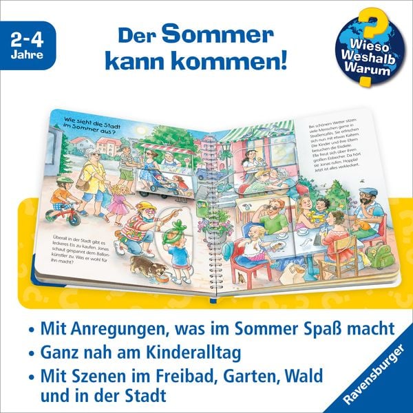 Produktbild: Wieso? Weshalb? Warum? junior, Band 60 - Was machen wir im Sommer?