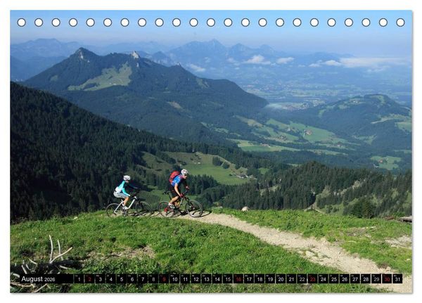 Produktbild: Mountainbike Spirit 2026 (Tischkalender 2026 DIN A5 quer), CALVENDO Monatskalender