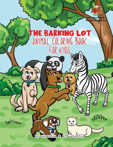 Produktbild: The Barking Lot Animal Coloring Book for Kids