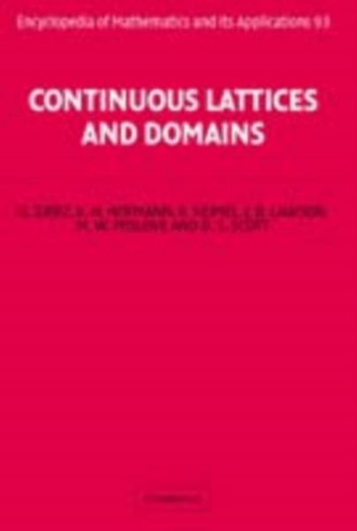 Produktbild: Continuous Lattices and Domains